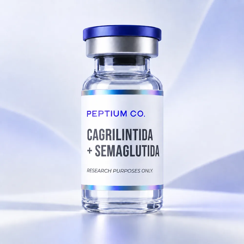 Vial Peptium de Cagrilintida + Semaglutida
