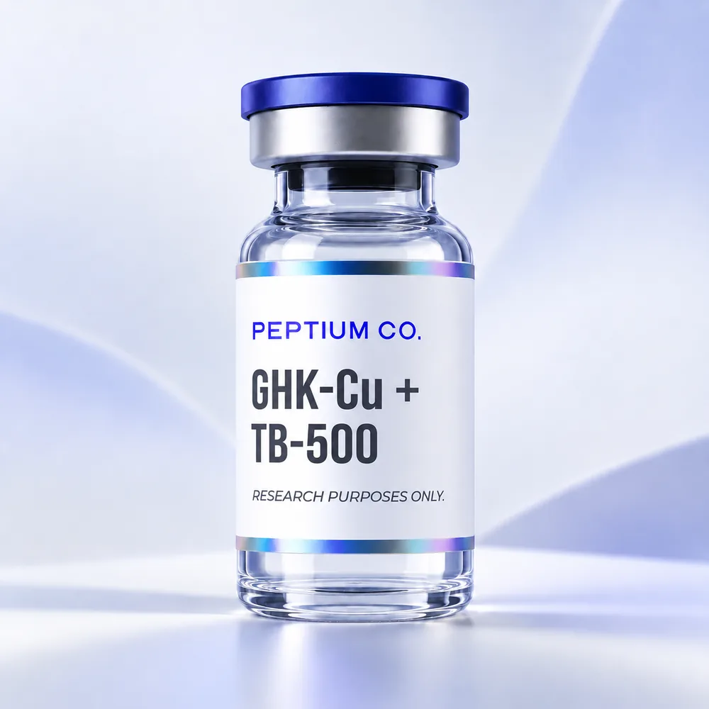 Vial Peptium de GHK-Cu + TB-500