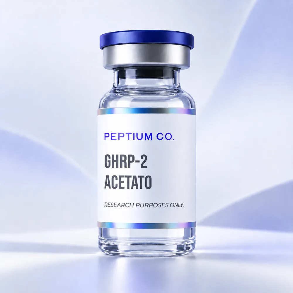 Vial Peptium de GHRP-2 acetato