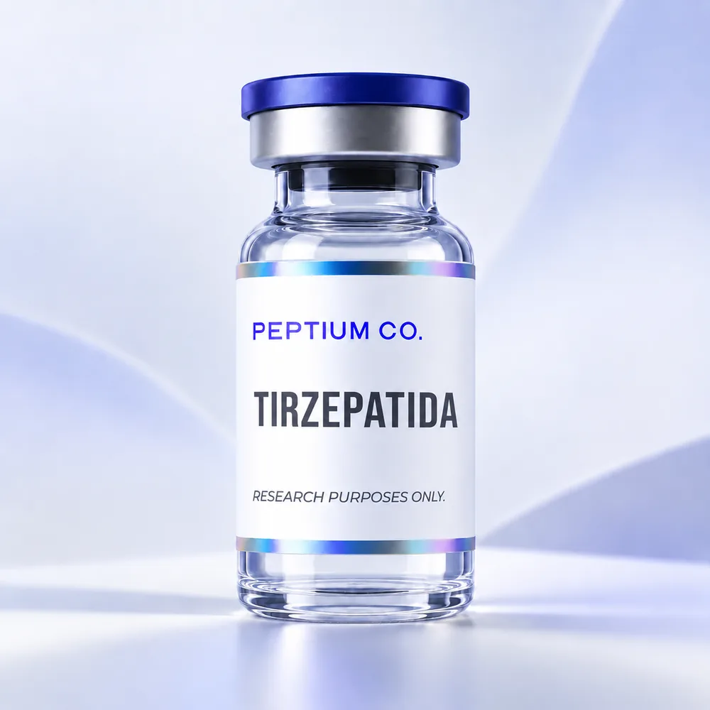 Vial Peptium de Tirzepatida